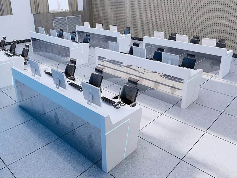 Modulární monitorovací konzole