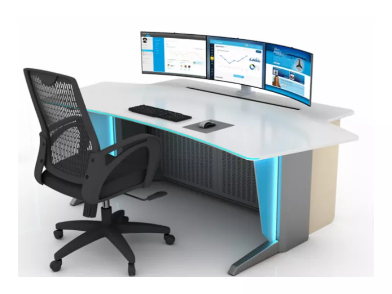 Jednomístná monitorovací konzole